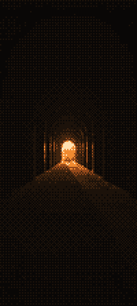 Arches: a dithered wallpaper