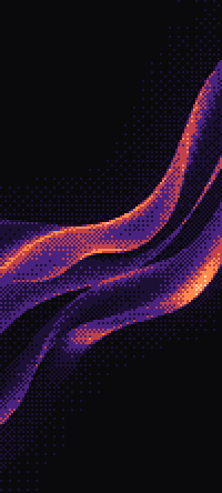 Ember: a dithered wallpaper