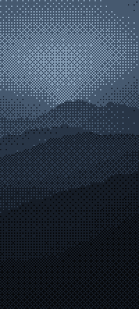 Ridges: a dithered wallpaper