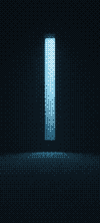 Slit: a dithered wallpaper