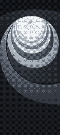 Stairs: a dithered wallpaper
